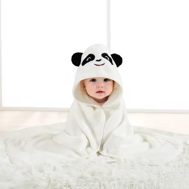 Baby cute Animal Character Wrapping Blanket