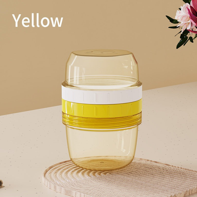 Portable & Fresh: 2-Piece Baby Milk Container