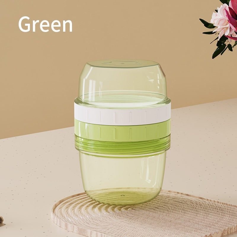 Portable & Fresh: 2-Piece Baby Milk Container
