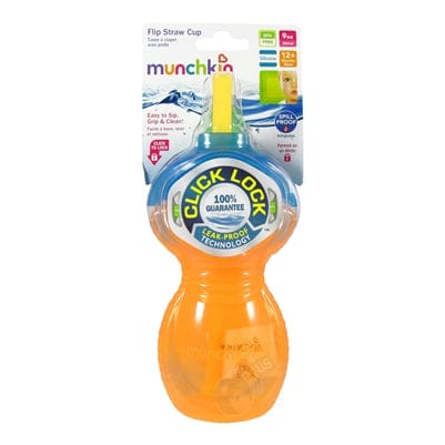 Munchkin Flip Straw Cup