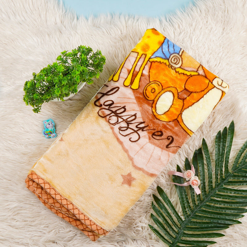 Soft & Cozy 2-Ply Blanket - Beige