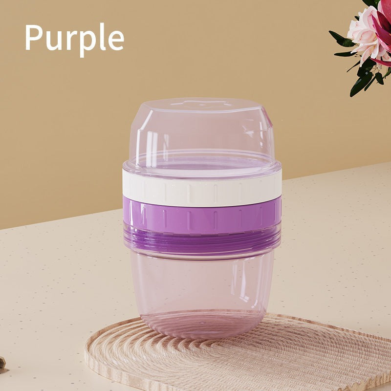 Portable & Fresh: 2-Piece Baby Milk Container