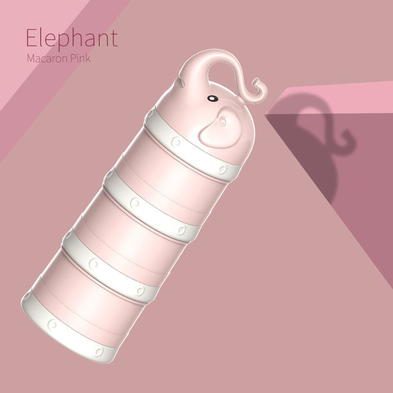 Baby Milk Container Cute Elephant