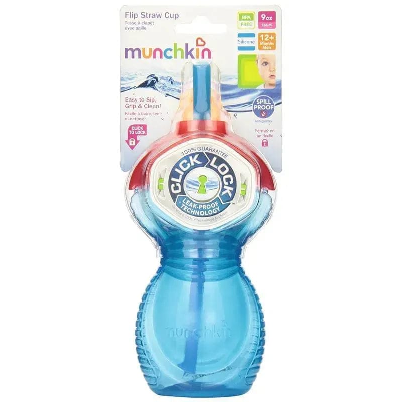 Munchkin Flip Straw Cup