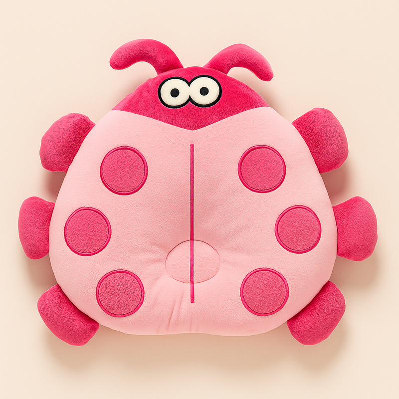 Baby Character Pillow - Ladybug
