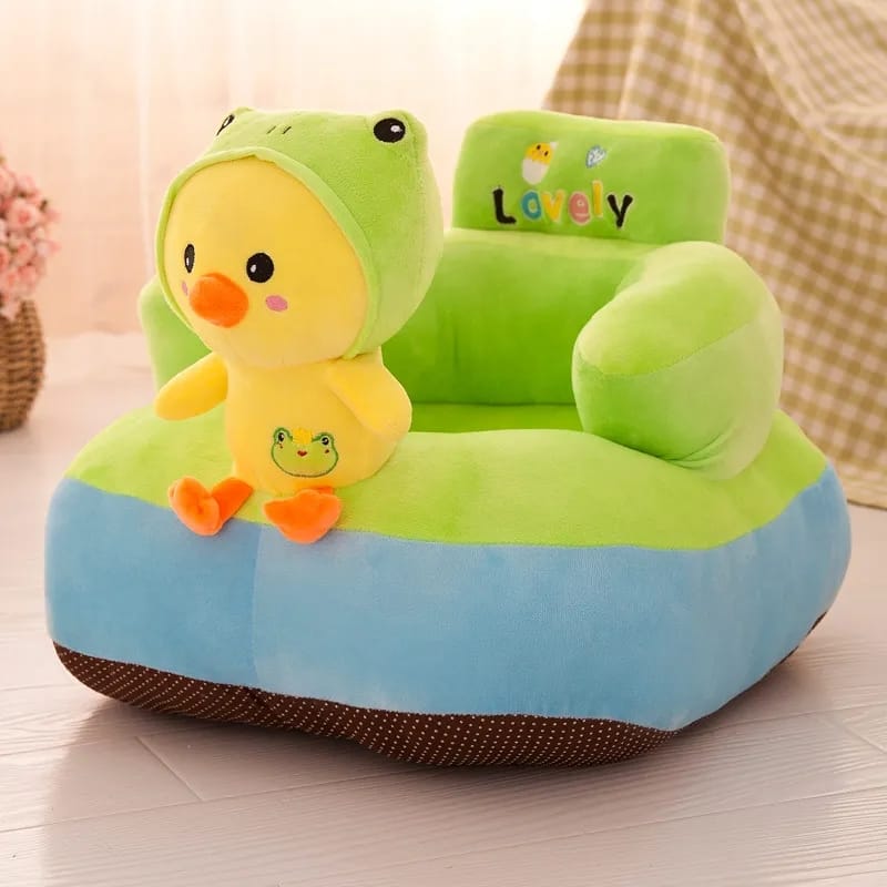 Baby Character Sofa Seat - Duck with Frog Hood