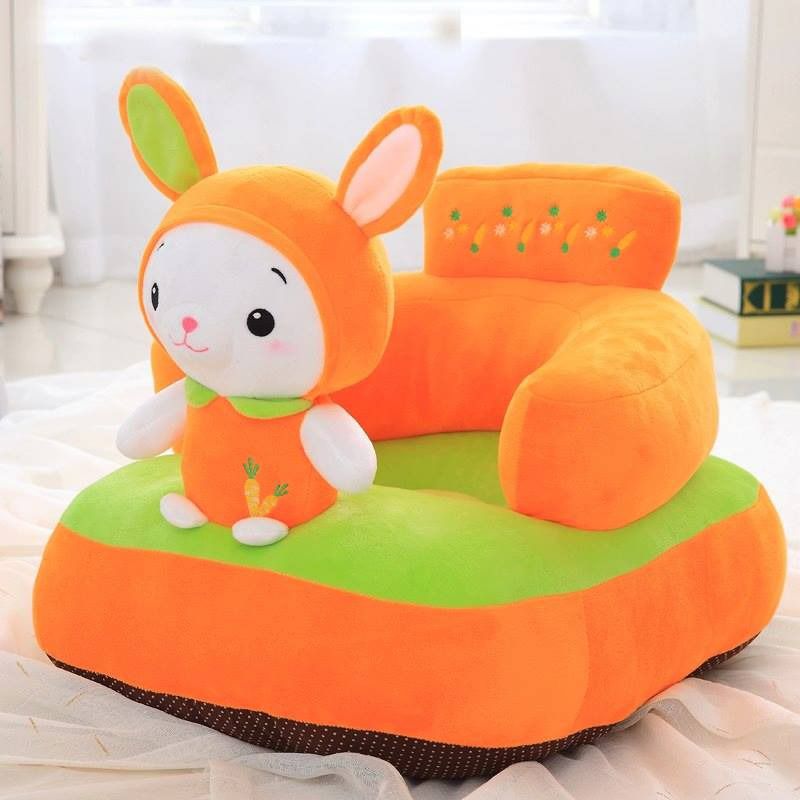 Baby Character Sofa Seat - carrot Bunny