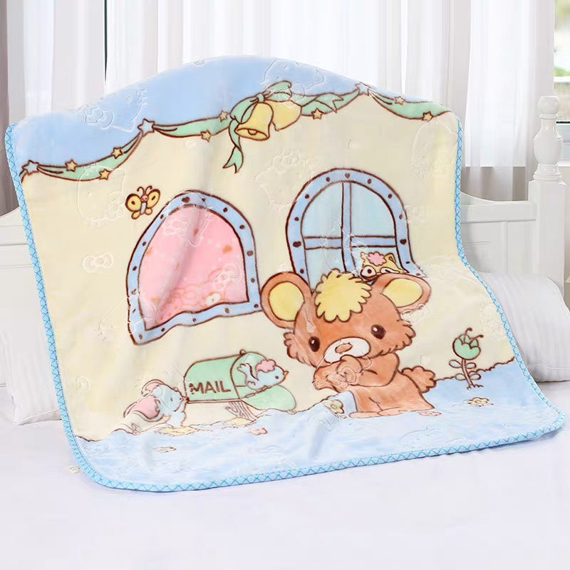 Soft & Cozy 2-Ply Blanket - Blue