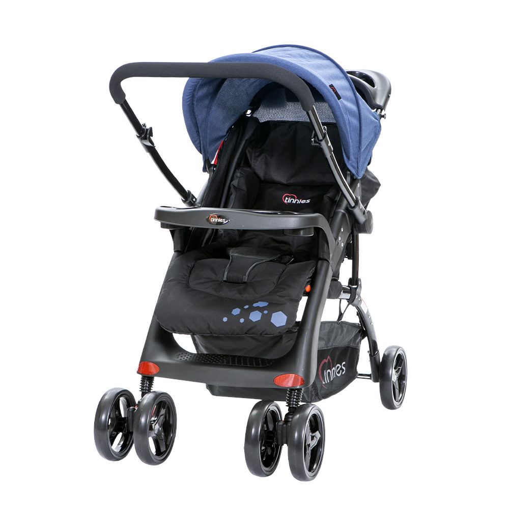 Tinnies Baby Stroller - Black C18D